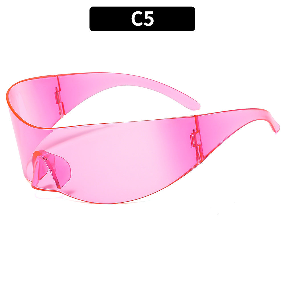 Futuristic Visor Sunglasses