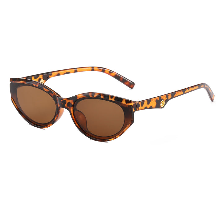 Women's Cat-Eye Sunglasses with Transparent, Modern Design Bowlift