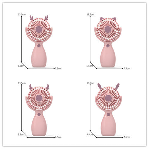 Women's portable handheld fan with creative design Bowlift