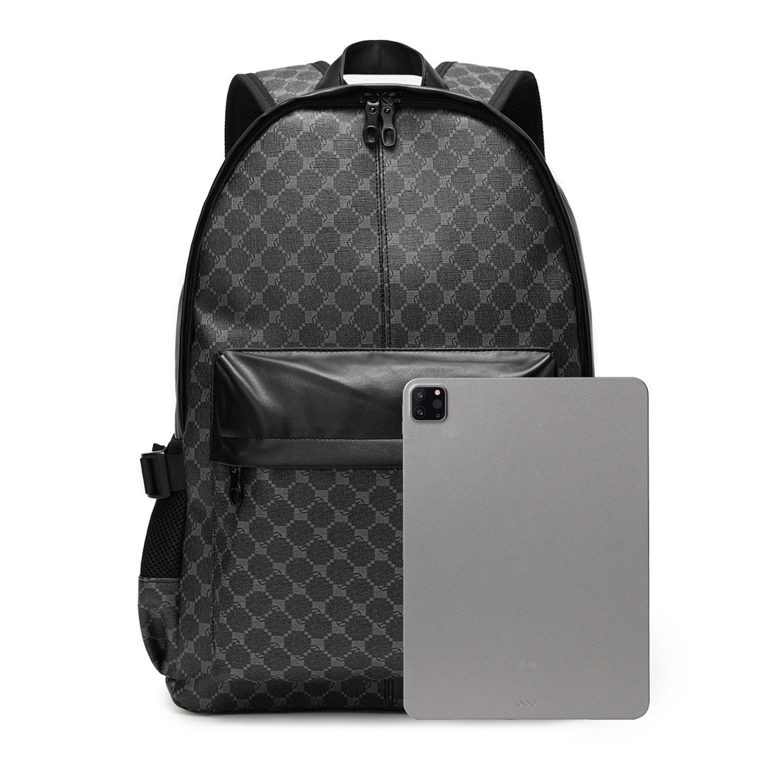 Fashionable city backpack with stylish pattern and durable outer material Bowlift