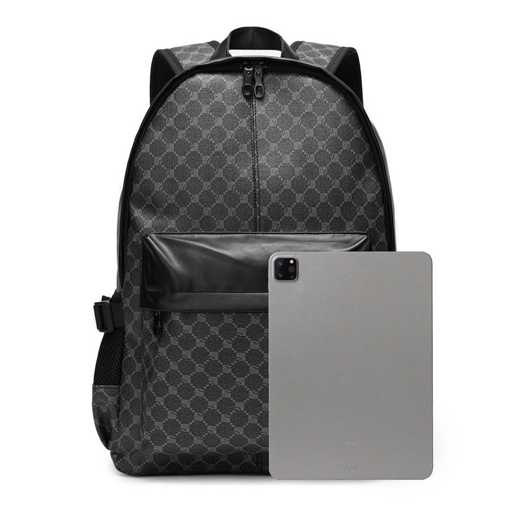 Fashionable city backpack with stylish pattern and durable outer material Bowlift