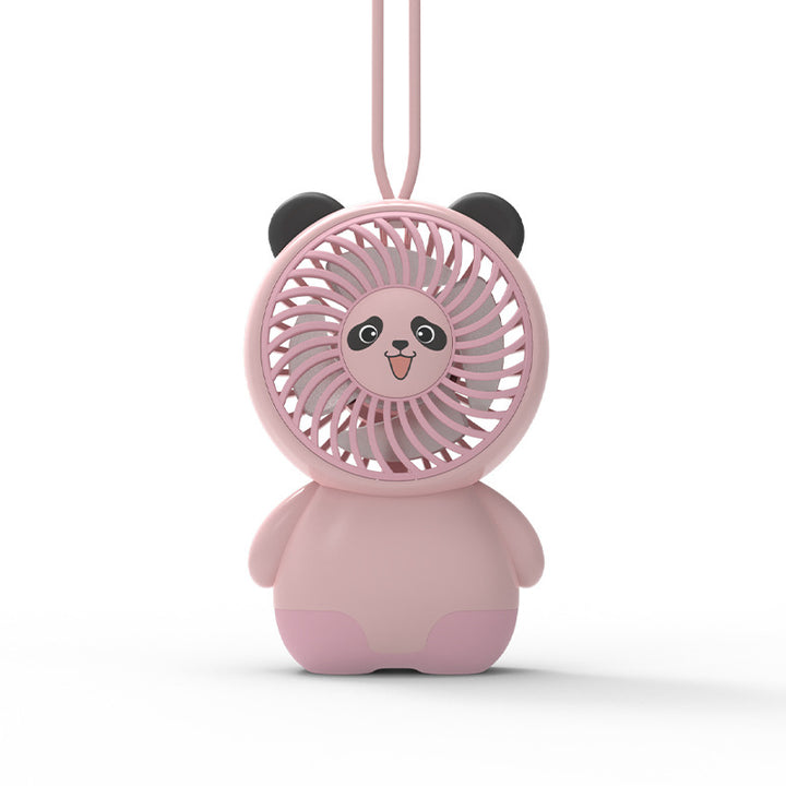 Women's Portable Hand Fan in Cute Panda Design Bowlift