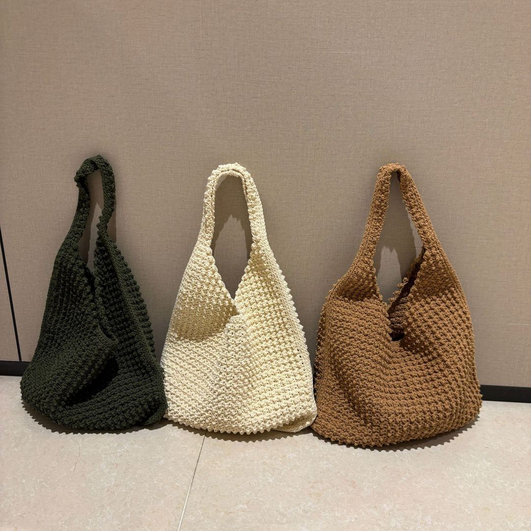 Large Handcrafted Cotton Shopper Bowlift
