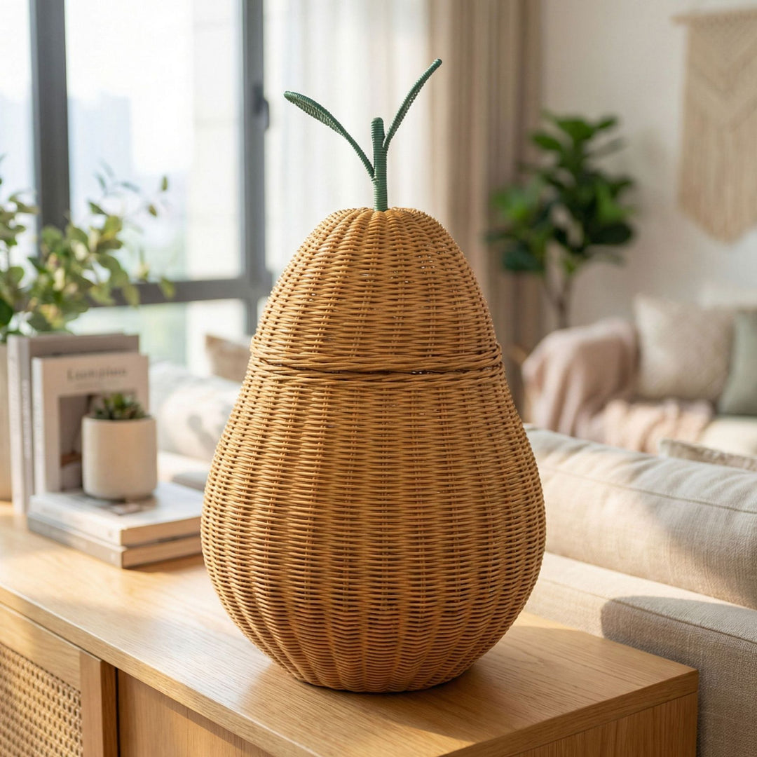 Creative storage basket in pear shape Bowlift