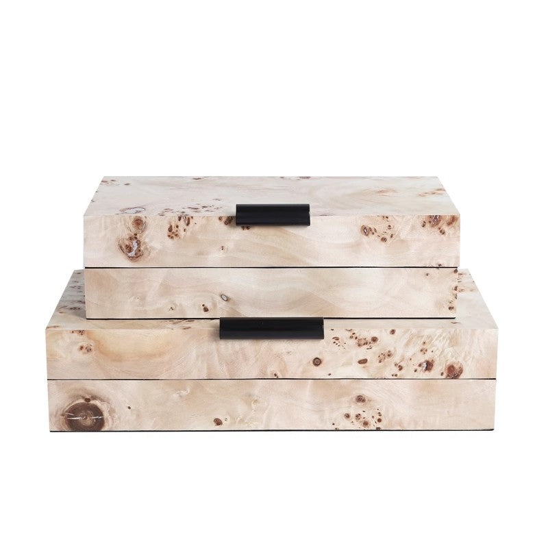 Rustic Decorative Storage Box Set