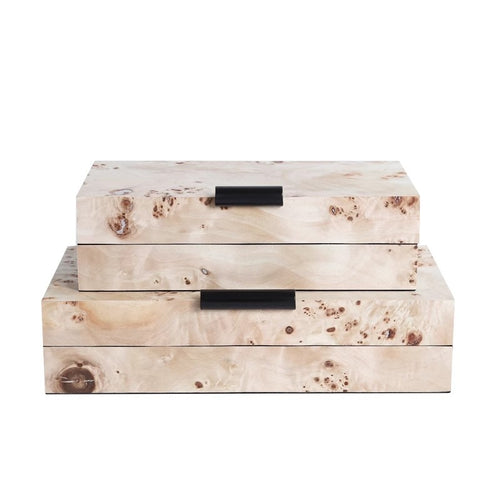 Rustic Decorative Storage Box Set