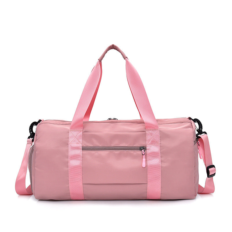 Multifunctional Sports Bag with Shiny Sequin Design Bowlift