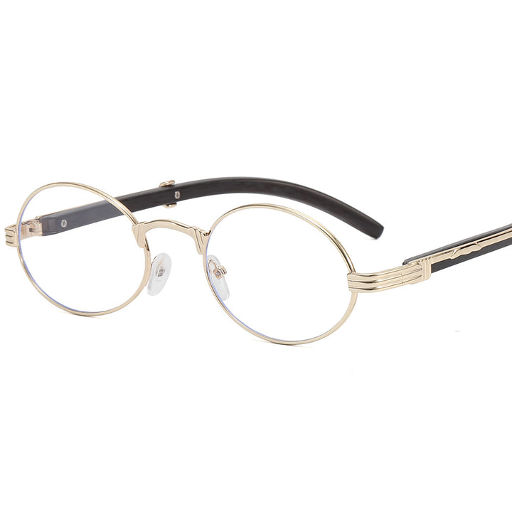 Women's round designer sunglasses with innovative metal frame Bowlift