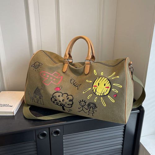 Artistic Travel Duffle Bag Bowlift