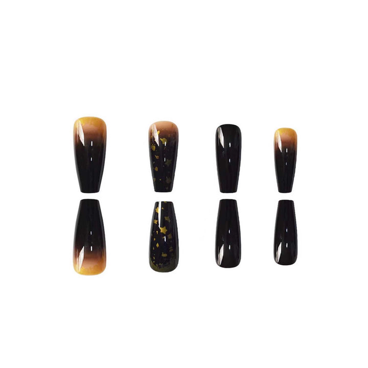 Artistic Press-On Nail Set Bowlift