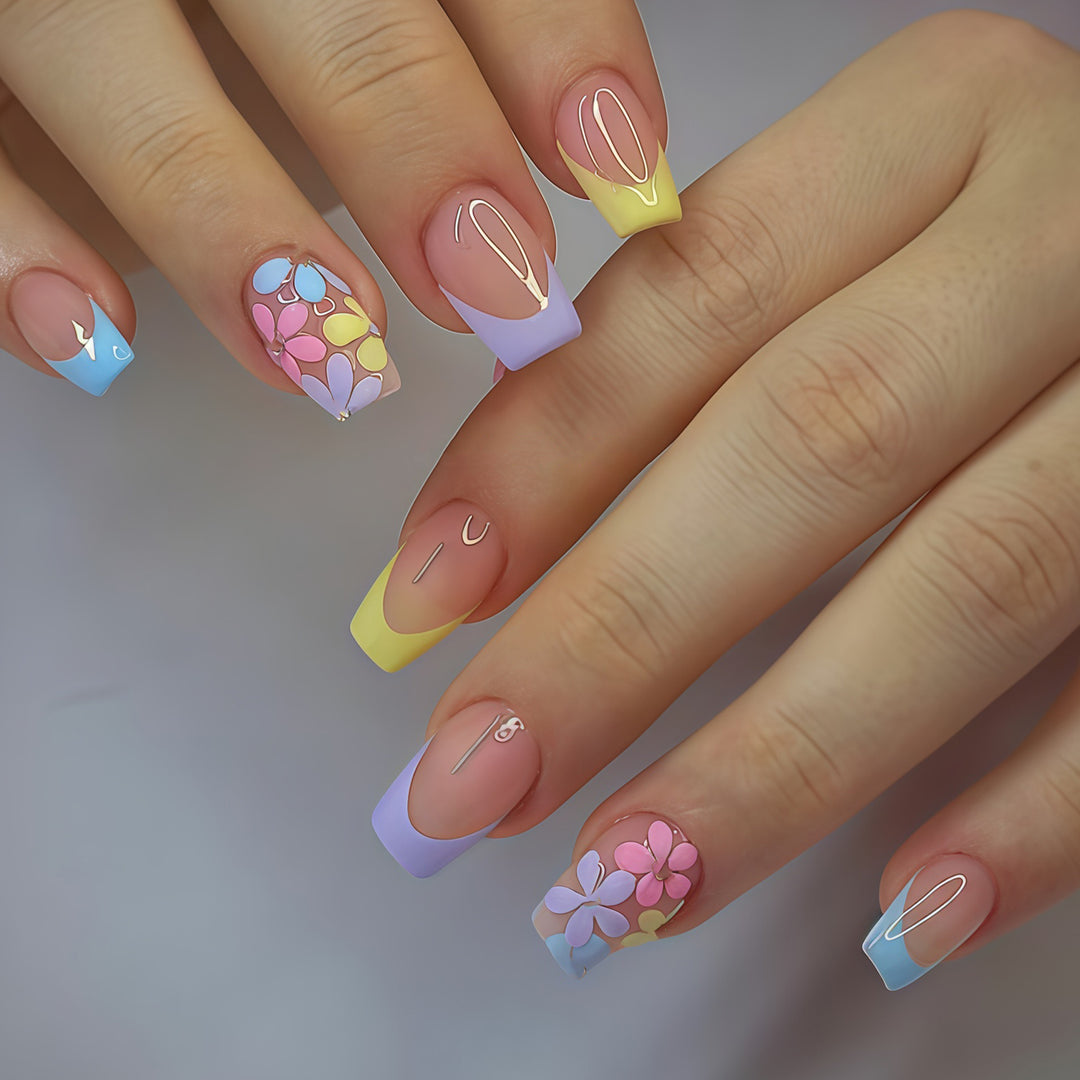 Seasonal Themed Press-On Nail Art Set Bowlift