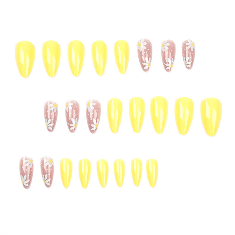 Artful Nail Art with Floral Accents Bowlift