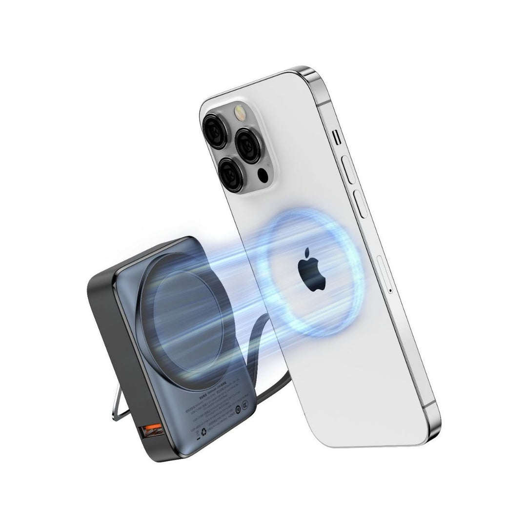 Portable Power Bank with Innovative Wireless Charging Function and Digital Charging Indicator Bowlift