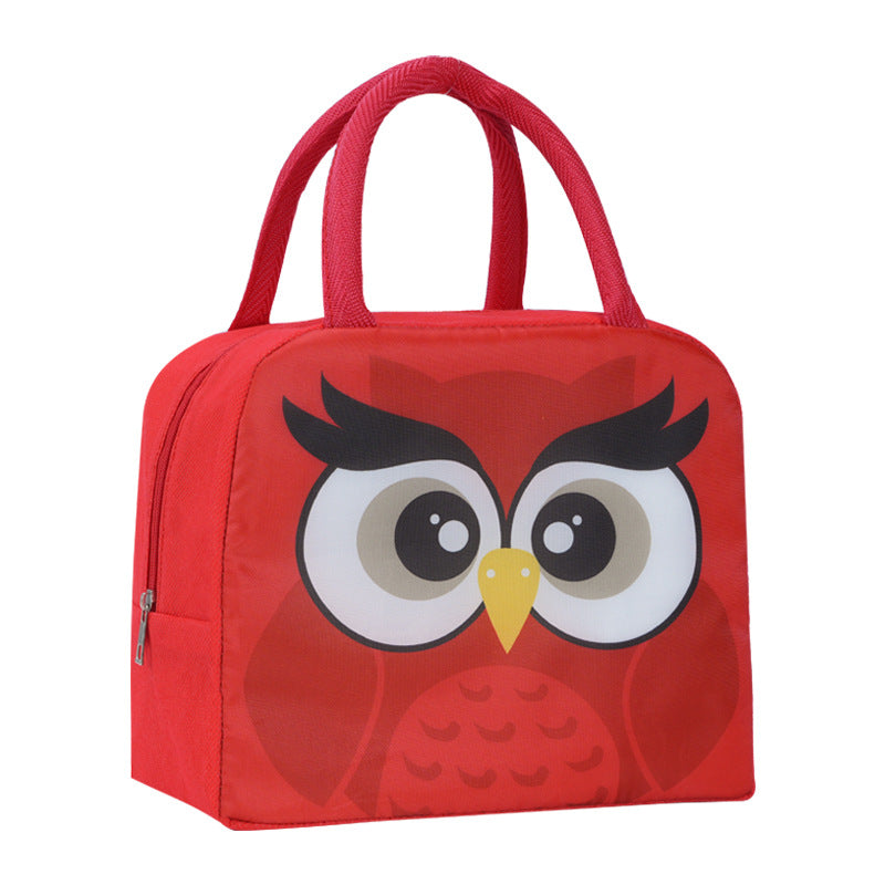Cute Penguin-Themed Insulated Lunch Tote