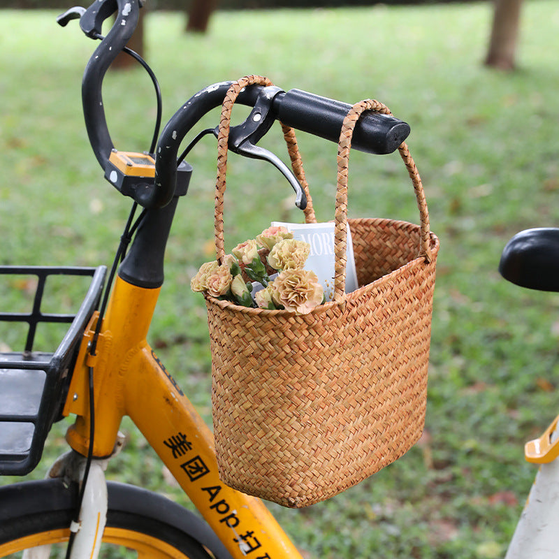 Unisex Braided Basket with Sturdy Handles Bowlift