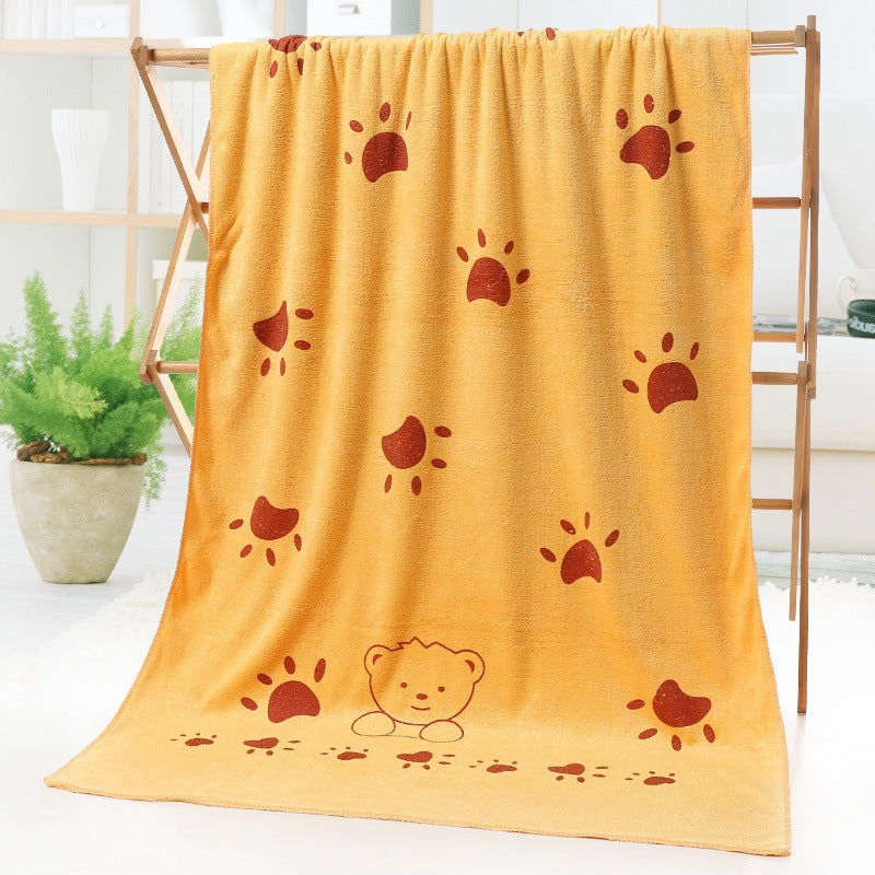 Cartoon-Themed Plush Fleece Blanket