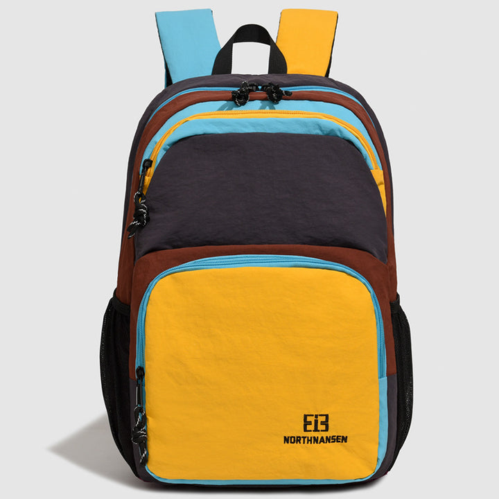 Colorful Multi-Pocket Backpack