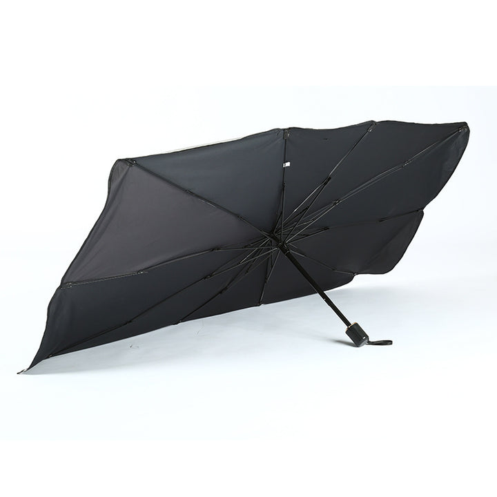 Women collapsible sunshade with windproof construction Bowlift