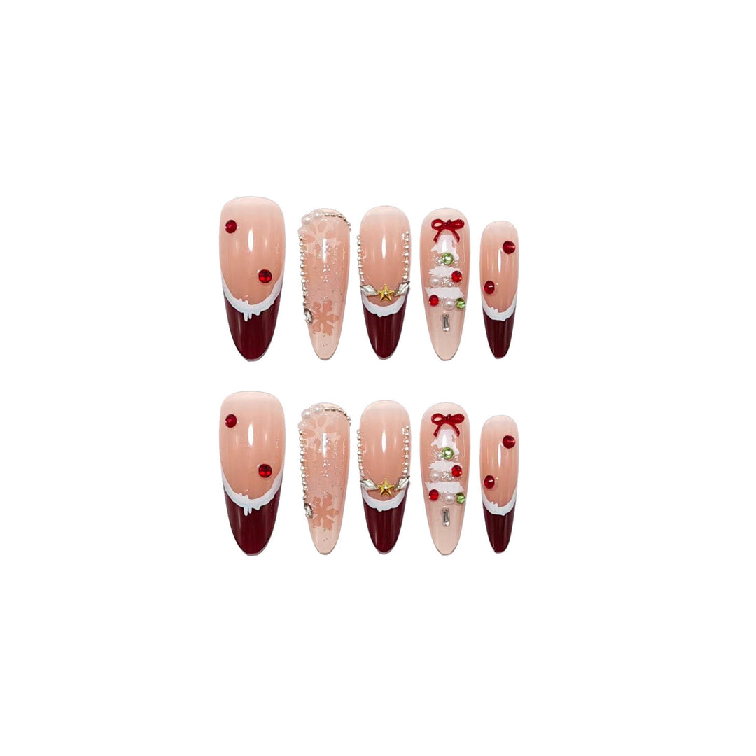 Christmas Art Nail Set Bowlift