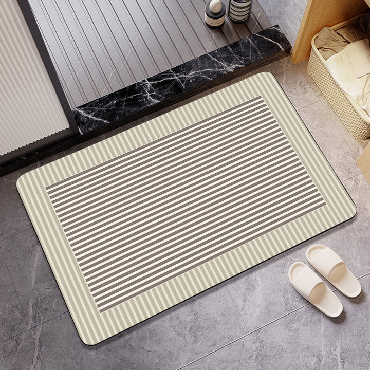 Non-Slip Modern Bath Mat Bowlift
