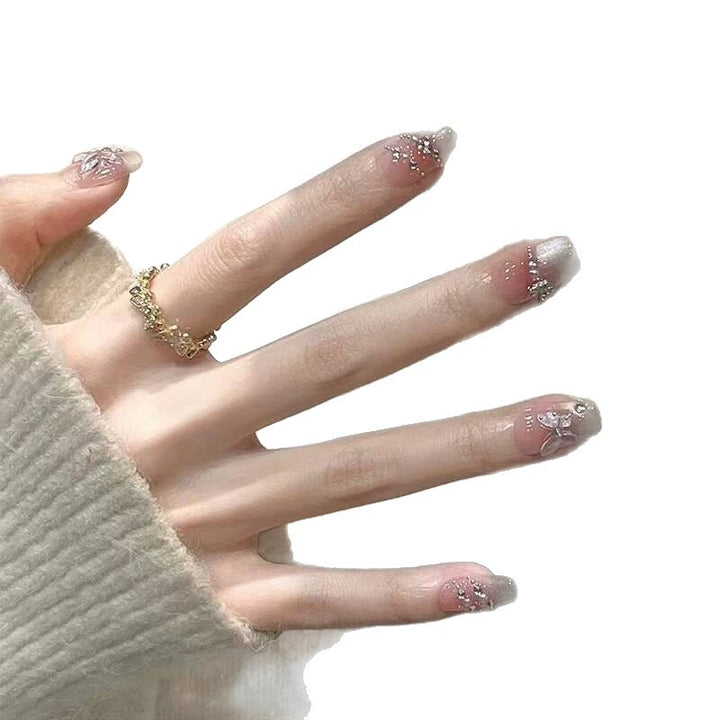 Decorative Acrylic Press-On Nail Art Bowlift