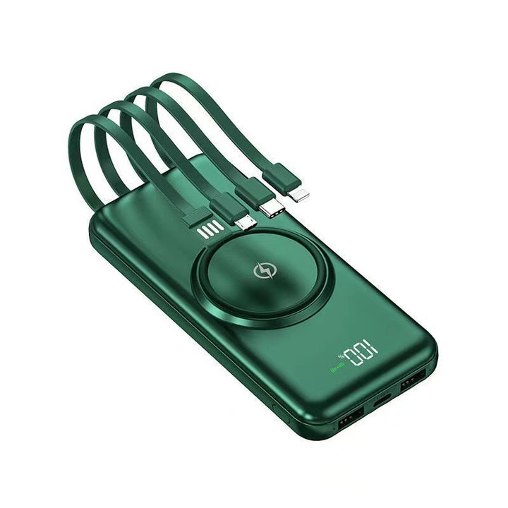 Power bank with integrated multi-charging cable for Bowlift