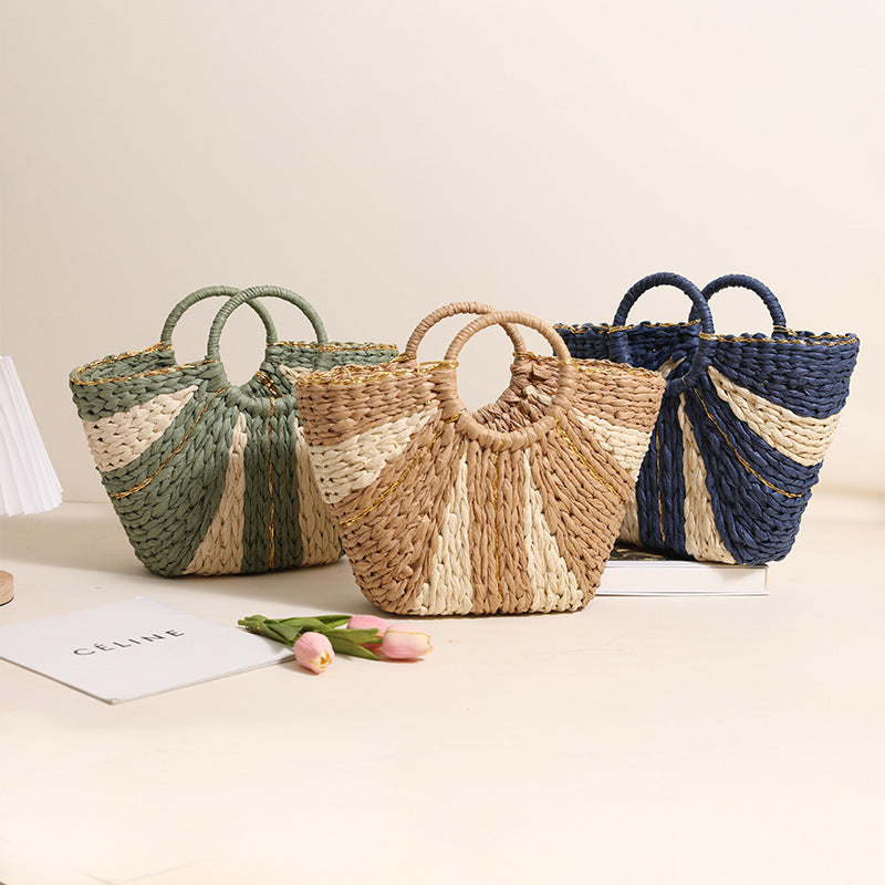 Handcrafted basket bag with innovative design Bowlift