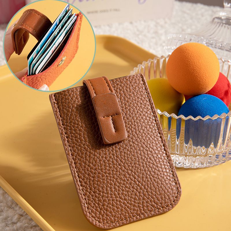 Minimalist RFID-Blocking Leather Card Holder Bowlift