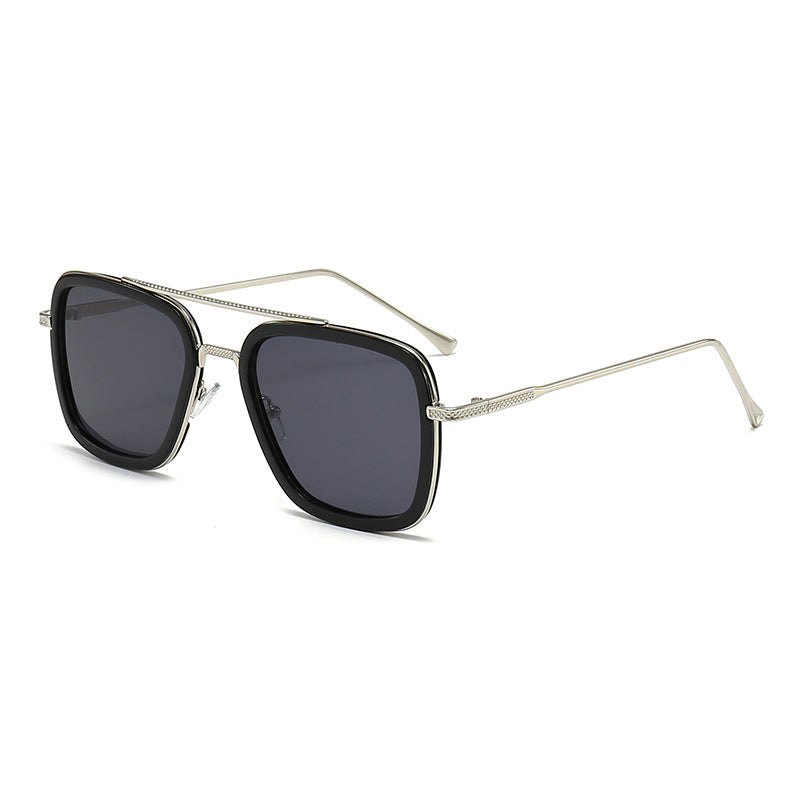 Women's stylish square sunglasses with metallic details Bowlift