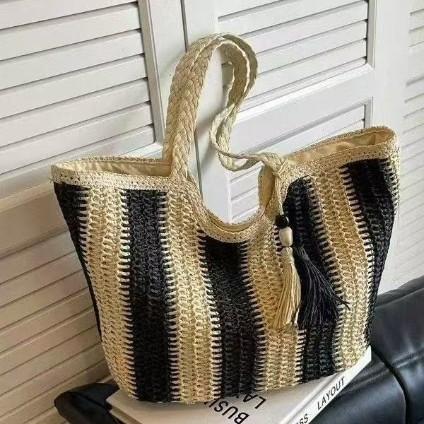 Large Hand-Knotted Shopper Bowlift