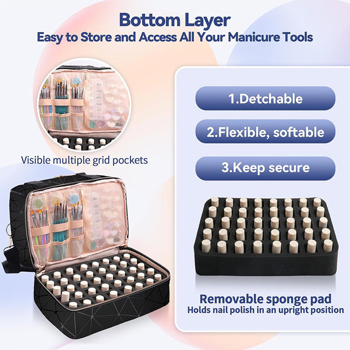 Luxurious Cosmetic Organizer Bag Bowlift