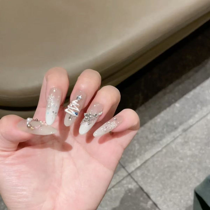 Artistic Press-On Nail Enhancements