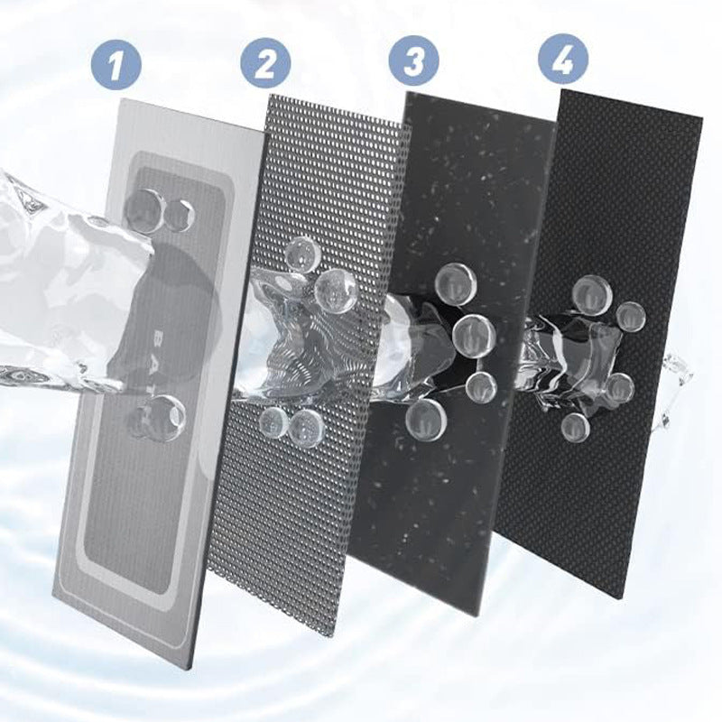 Absorbent Memory Foam Bath Mat Bowlift
