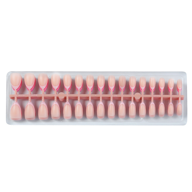 Acrylic nail set with versatile French designs Bowlift
