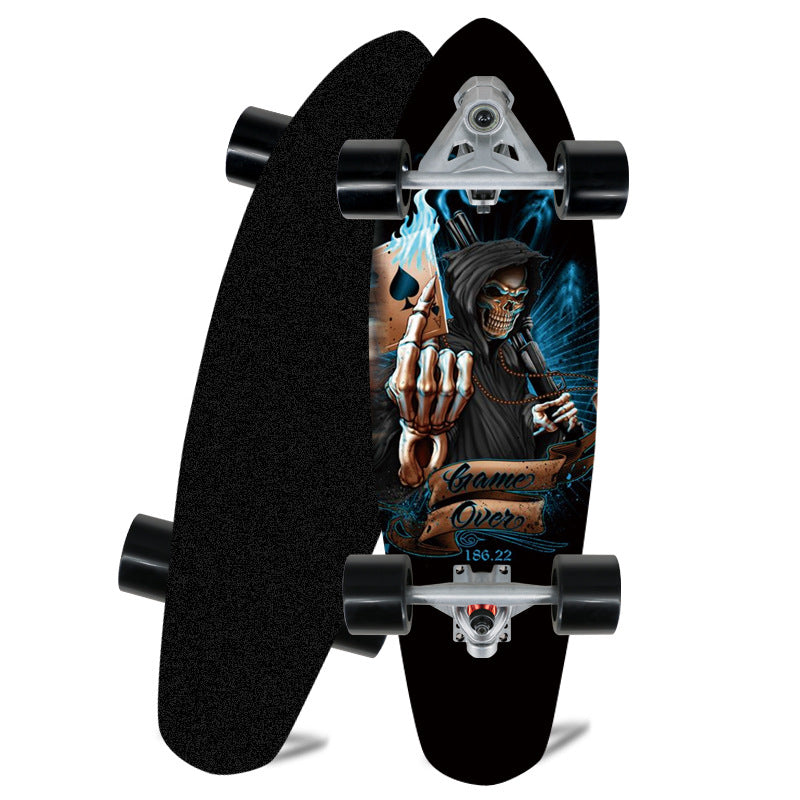 Mini Cruiser Skateboard with Ergonomic Design Bowlift