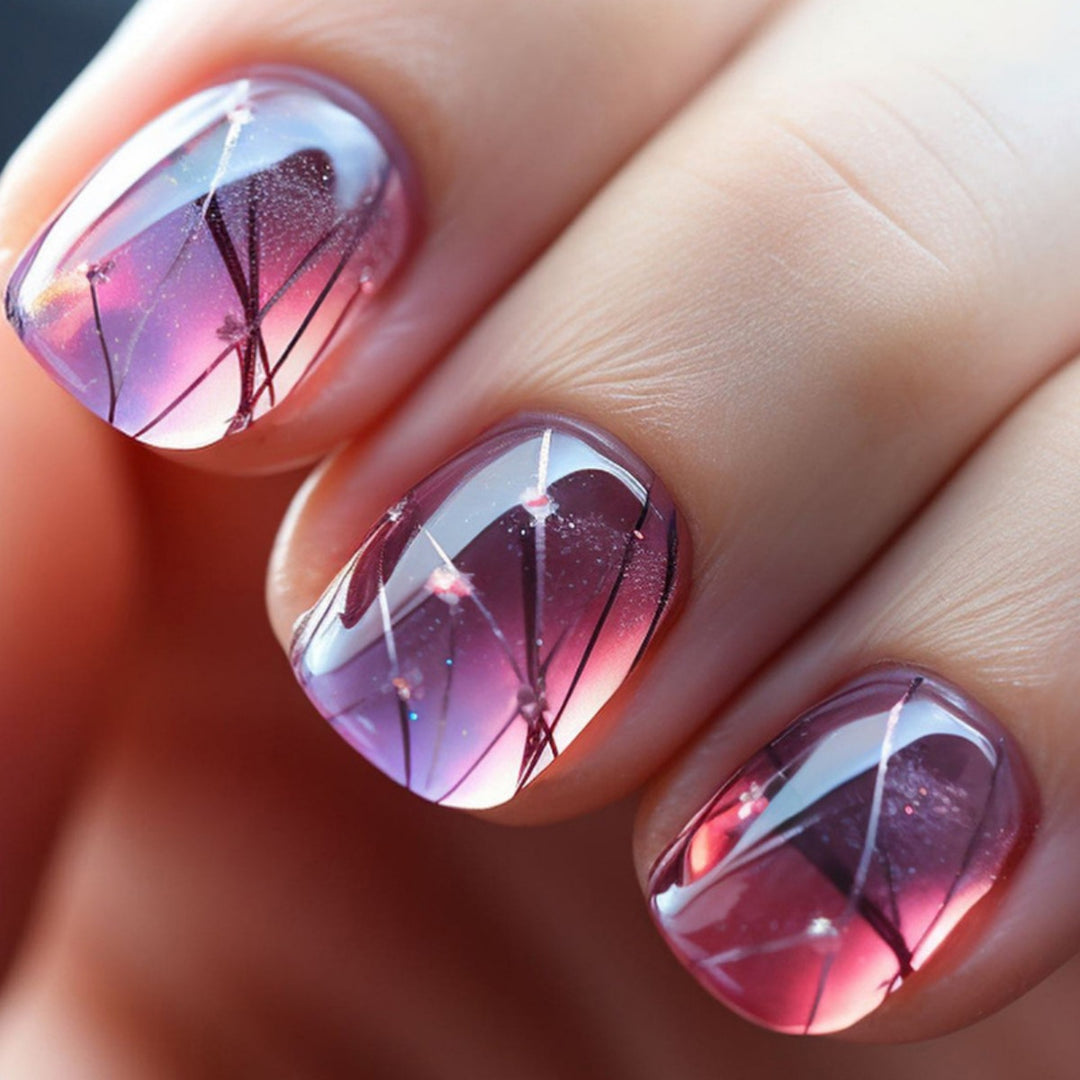 Artistic Ombre Nail Art Extensions Bowlift