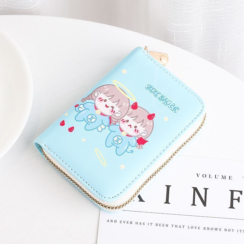 Cute Cartoon Character Zip Wallet Bowlift