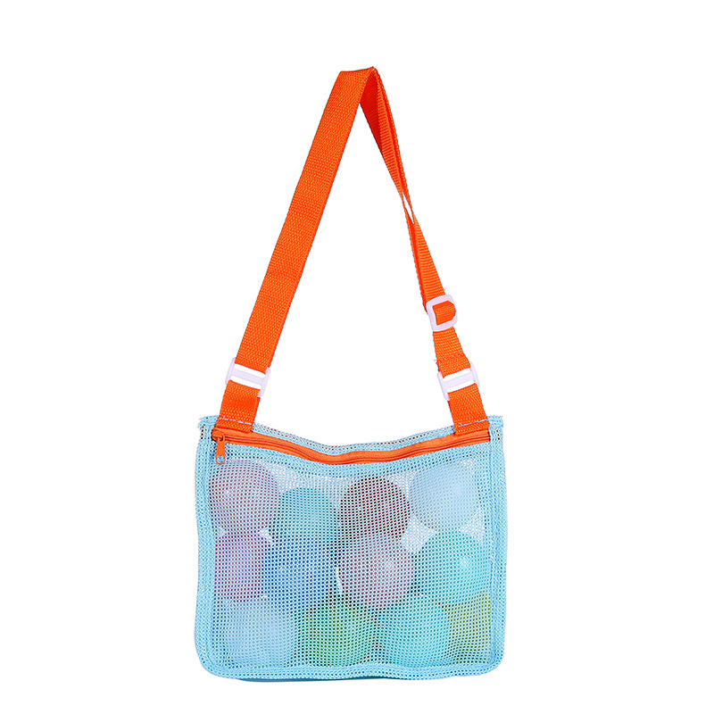 Versatile Beach Bag In Airy Mesh Design Bowlift