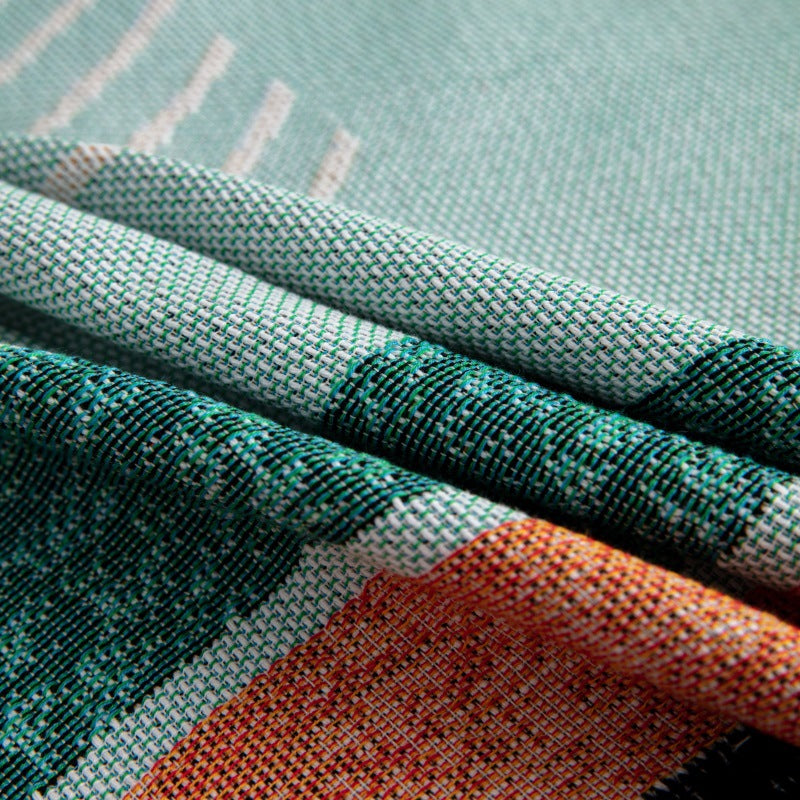 Geometric Pattern Decorative Throw Blanket