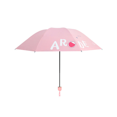 Women's Foldable Umbrella with Cheerful Design Bowlift