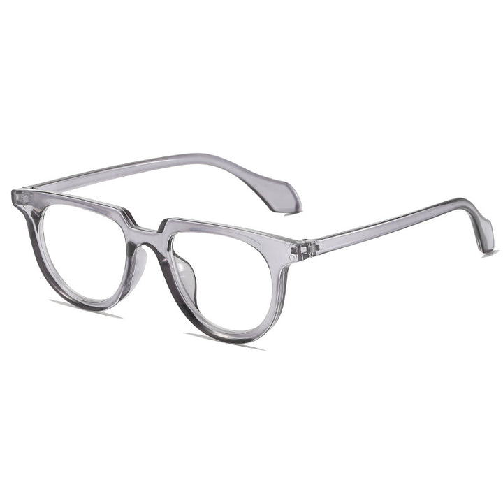 Retro-Inspired Clear Frame Sunglasses Bowlift