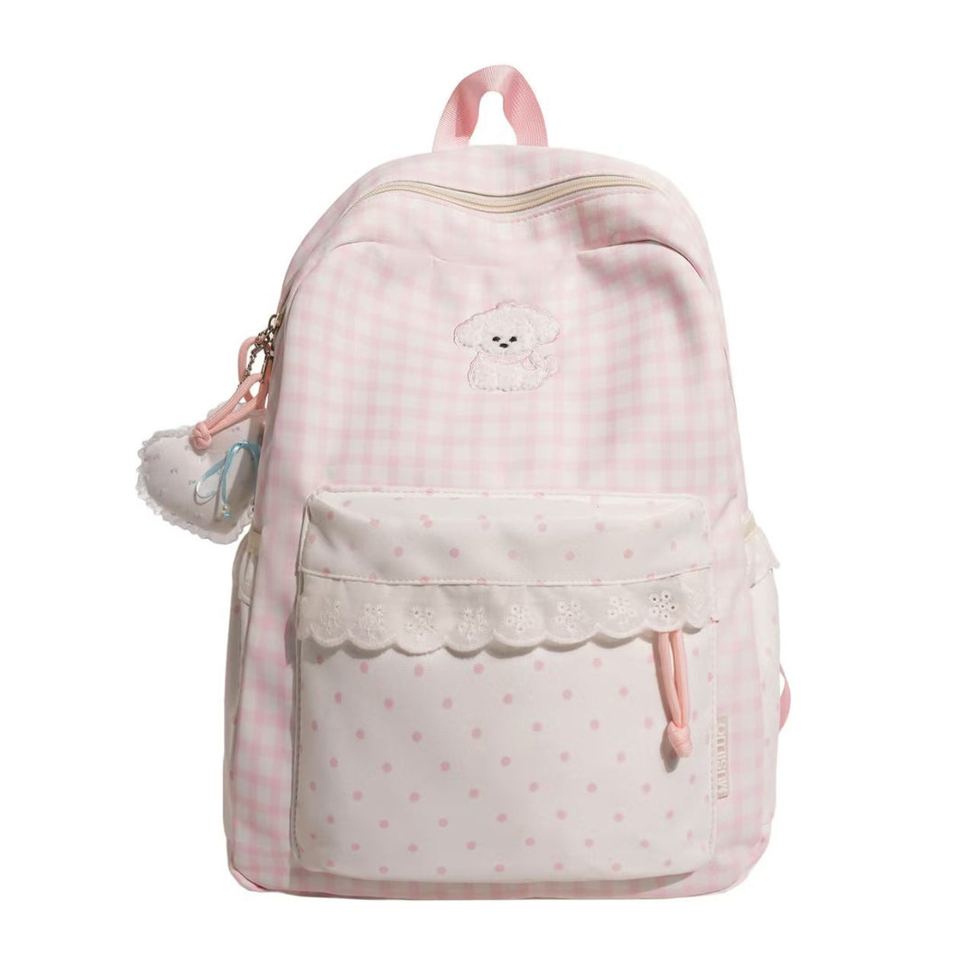Playful Patterned Backpack Bowlift