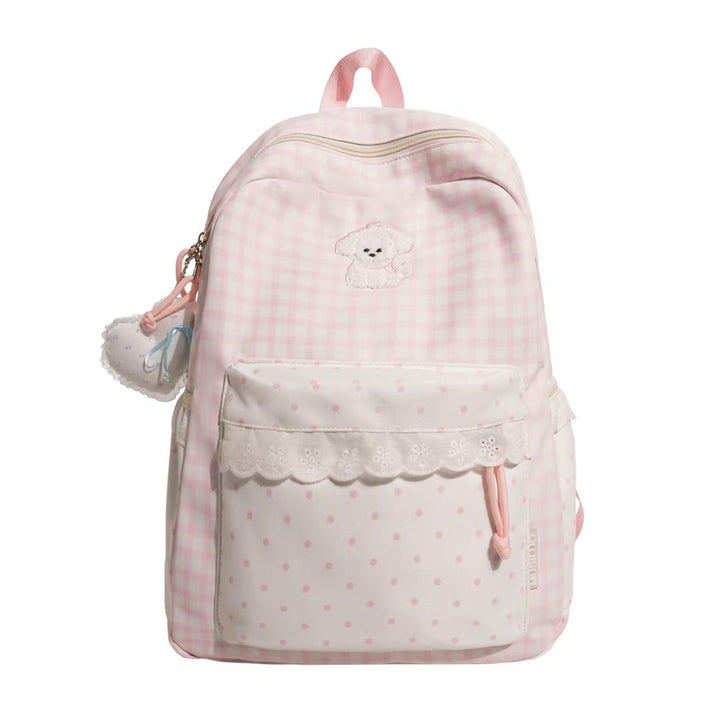 Playful Patterned Backpack Bowlift