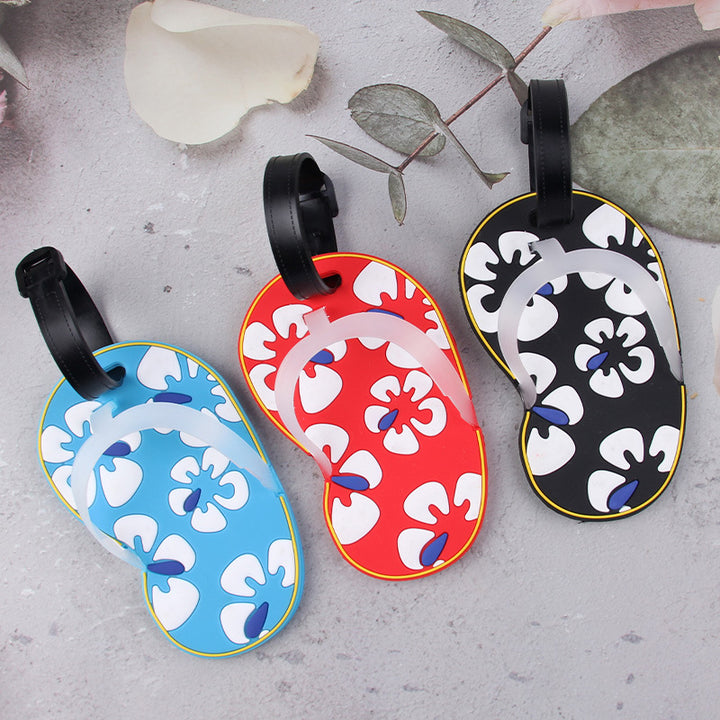 Tropical Flip-Flop Luggage Tag Bowlift