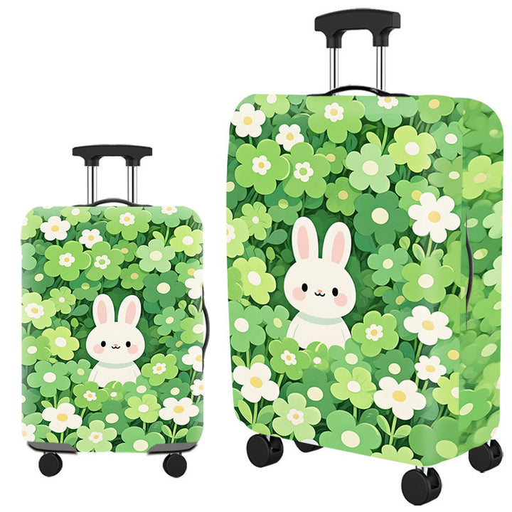 Artistic Cat-Themed Hard Shell Suitcase Bowlift