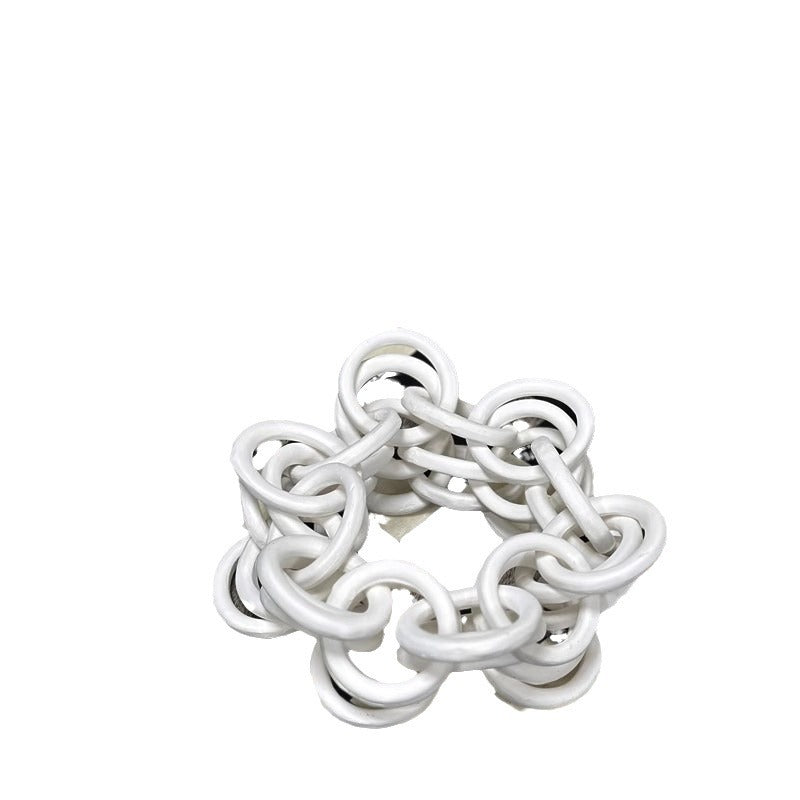Decorative Resin Necklace Ring