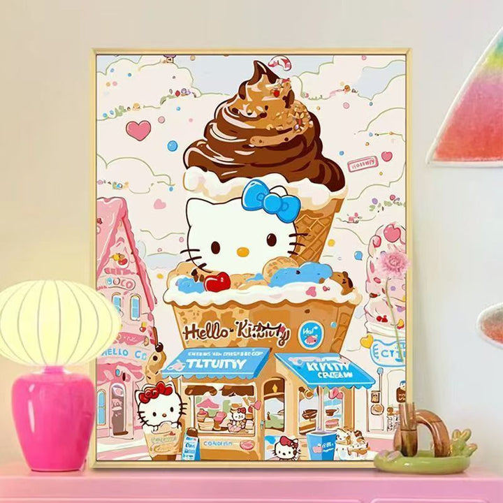 Cute Bakery-Themed Wall Art Print Bowlift