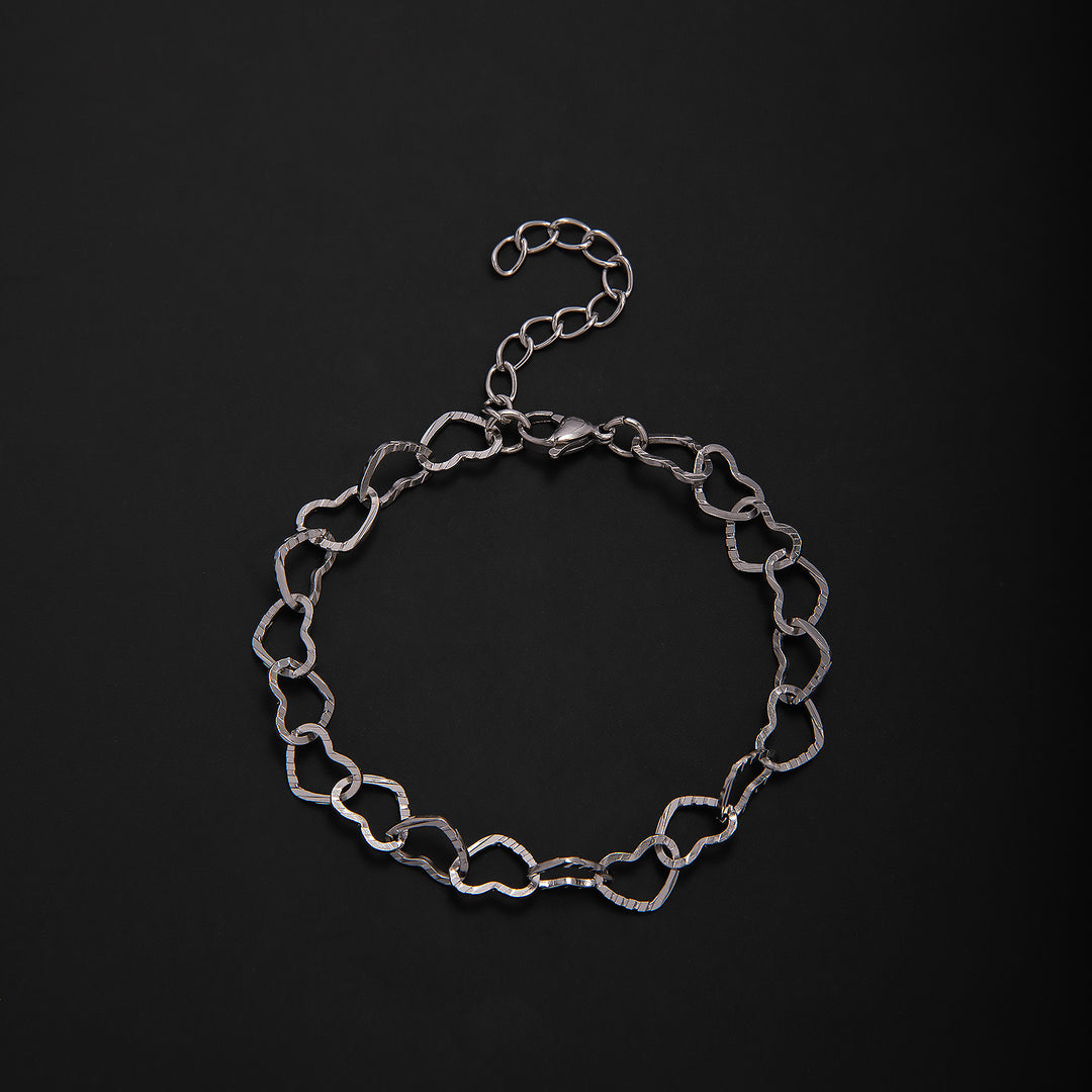 Interlaced Metal Link Bracelet Bowlift