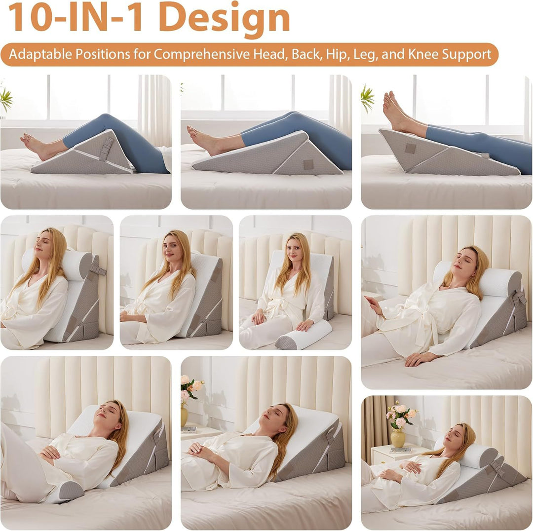 Adjustable Lounge Support Wedge Pillow