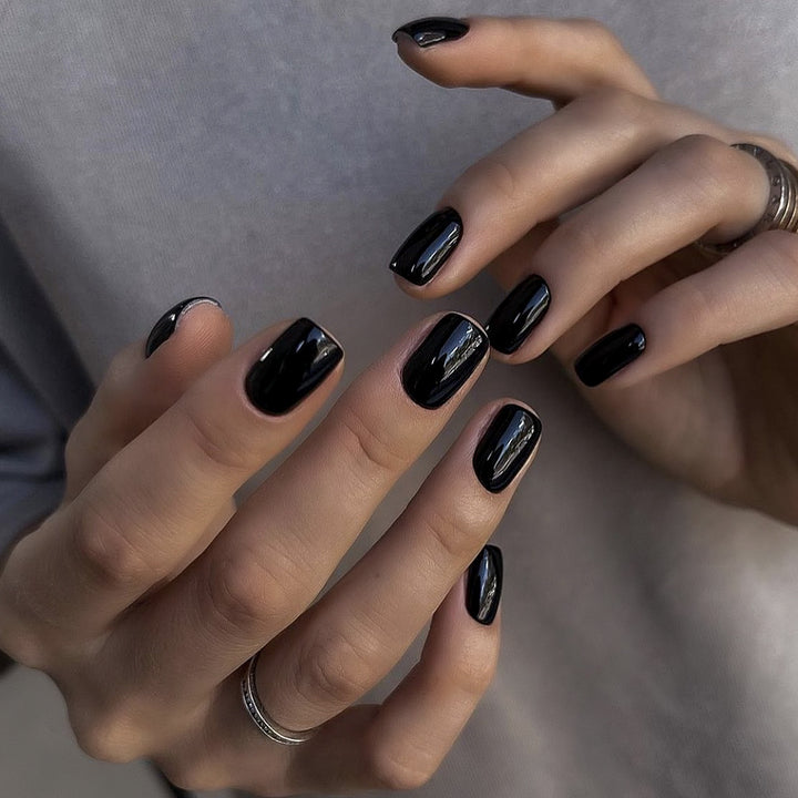 Glossy Gel Nail Art Extensions Bowlift